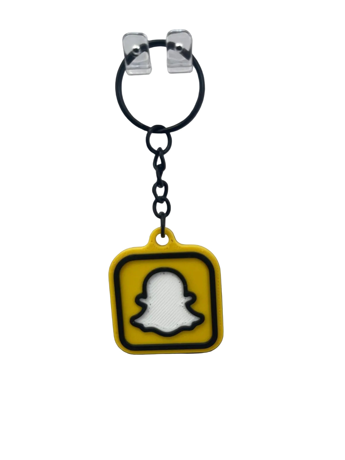 3D Printed NFC Snapchat Keychain – Custom Programmable Social Media Tag