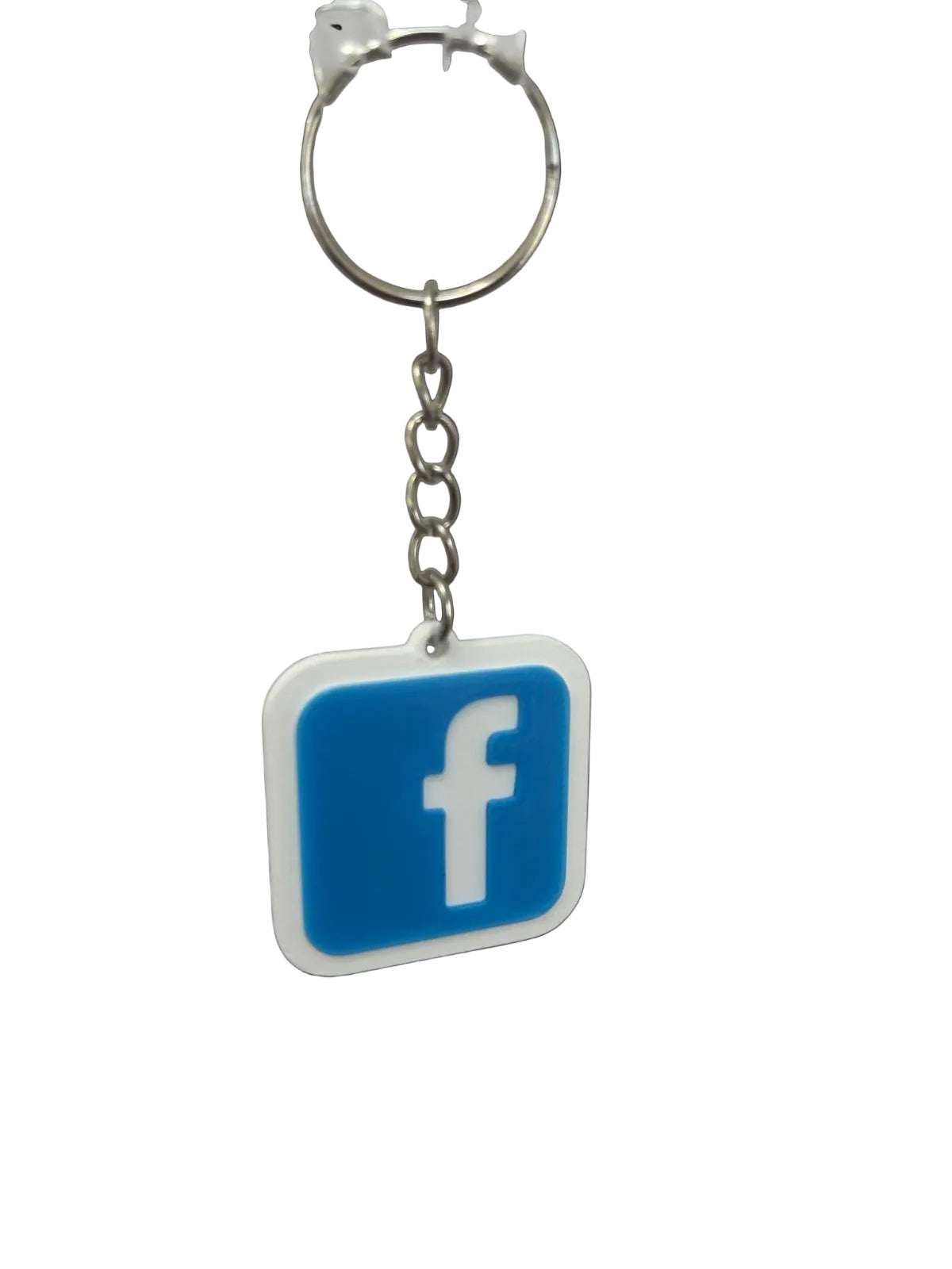 3D Printed NFC Facebook Keychain – Custom Programmable Social Media Tag