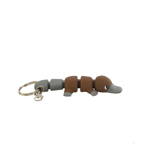 Articulated Platypus 3d printed keyring