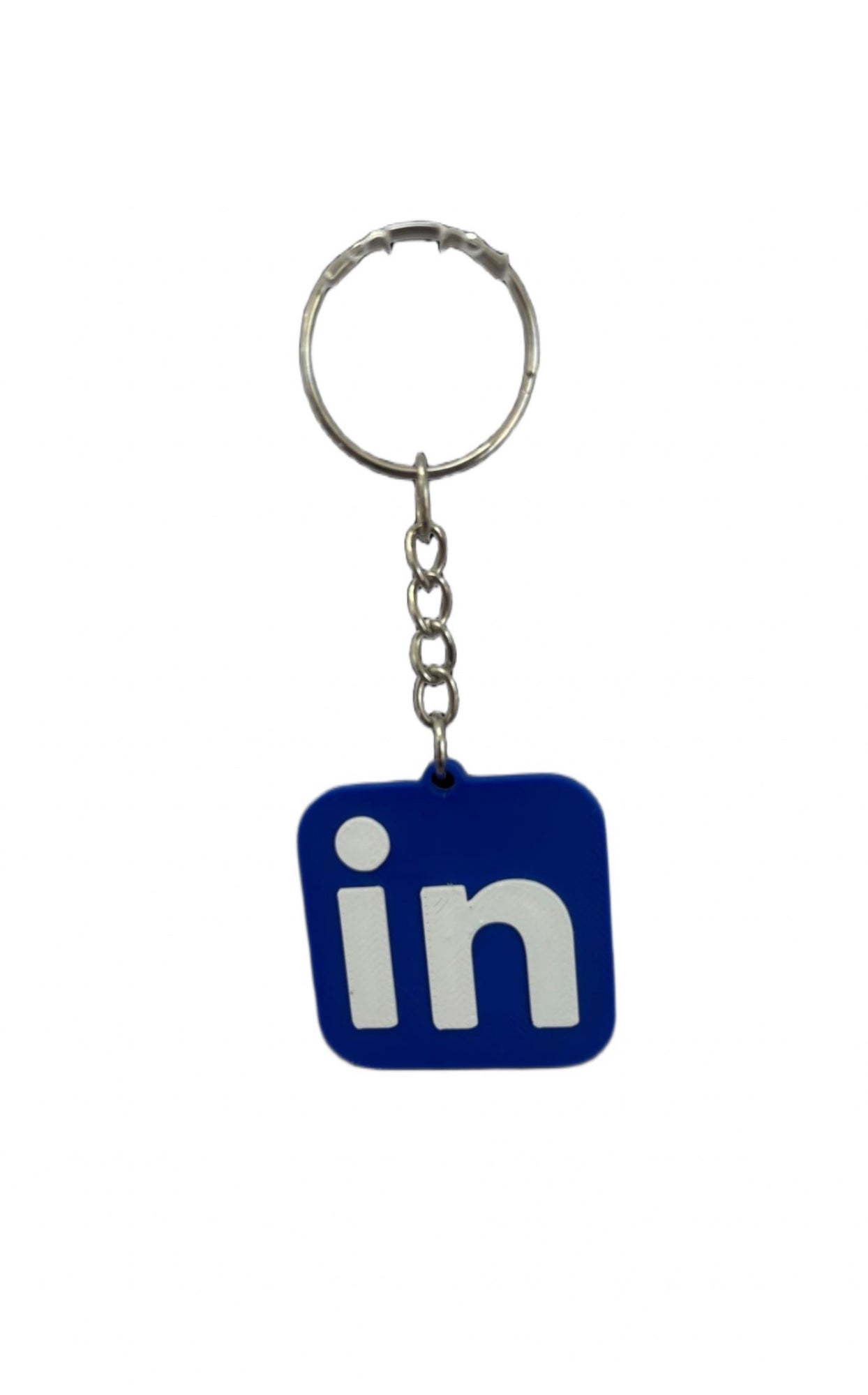 3D Printed NFC LinkedIn Keychain – Custom Programmable Social Media Tag